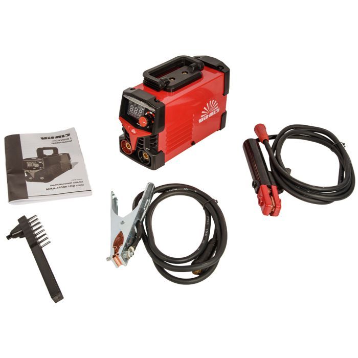 Сварочный аппарат Vitals MMA-1400h LCD mini, инверторный, 140A, 4.5kVA, 220V (237594) изображение 2