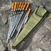Шампур Metalzavod Набір Ліра 6/1/1 світла ручка в зеленому чохлі (N6-1-1-SHMP-LIRA-12-LT) изображение 5