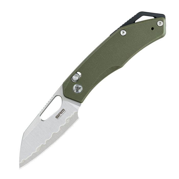 Нож SRM Cub, Green G10, Satin (261M-GP2) изображение 12