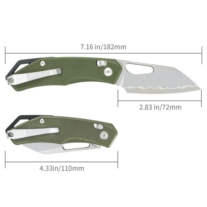 Нож SRM Cub, Green G10, Satin (261M-GP2) изображение 7