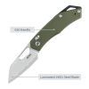 Нож SRM Cub, Green G10, Satin (261M-GP2) изображение 8