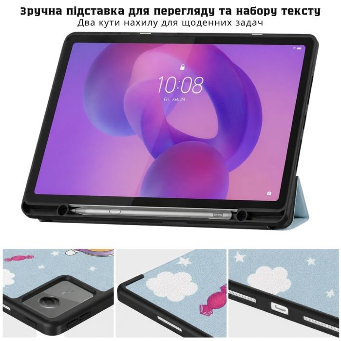 Чехол для планшета BeCover Flexible TPU Mate Lenovo Idea Tab / K11 (2nd Gen) TB336 / Xiaoxin Pad (2025) 11" Red Wine (715635) изображение 6