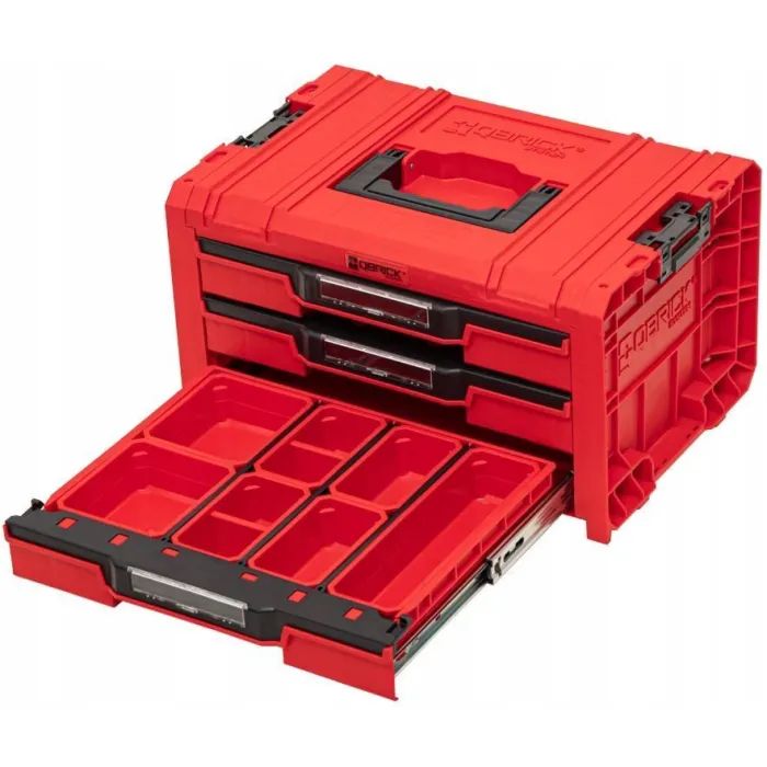 Ящик для инструментов QBRICK SYSTEM PRO Drawer 3 Expert Red, 18", 450310244, SKRQPROD3E2CCZEPG001 (SKRQPROD3E2CCZEPG003) изображение 3