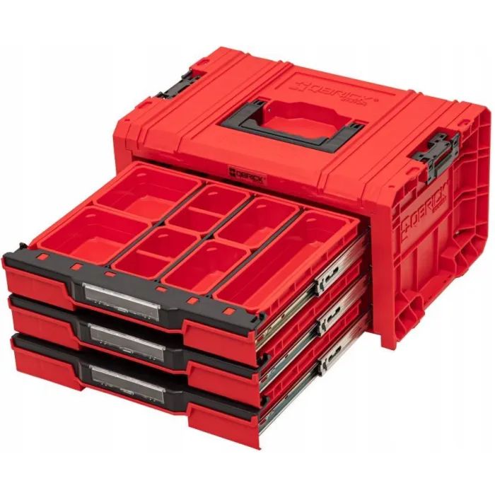 Ящик для инструментов QBRICK SYSTEM PRO Drawer 3 Expert Red, 18", 450310244, SKRQPROD3E2CCZEPG001 (SKRQPROD3E2CCZEPG003) изображение 4