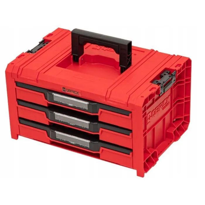 Ящик для инструментов QBRICK SYSTEM PRO Drawer 3 Expert Red, 18", 450310244, SKRQPROD3E2CCZEPG001 (SKRQPROD3E2CCZEPG003) изображение 5
