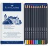 Карандаши цветные Faber-Castell GoldFaber металевий пенал 12 кольорів (114712) (27641) изображение 4