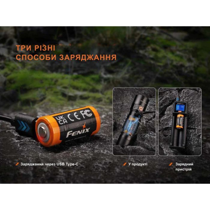 Аккумулятор Fenix 16340 (1050 mAh) Type-C (ARB-L16-1050UP) изображение 6
