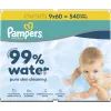 Детские влажные салфетки Pampers 99 Water 60 шт х 9 пачок (540 шт) (8006530116459) изображение 2