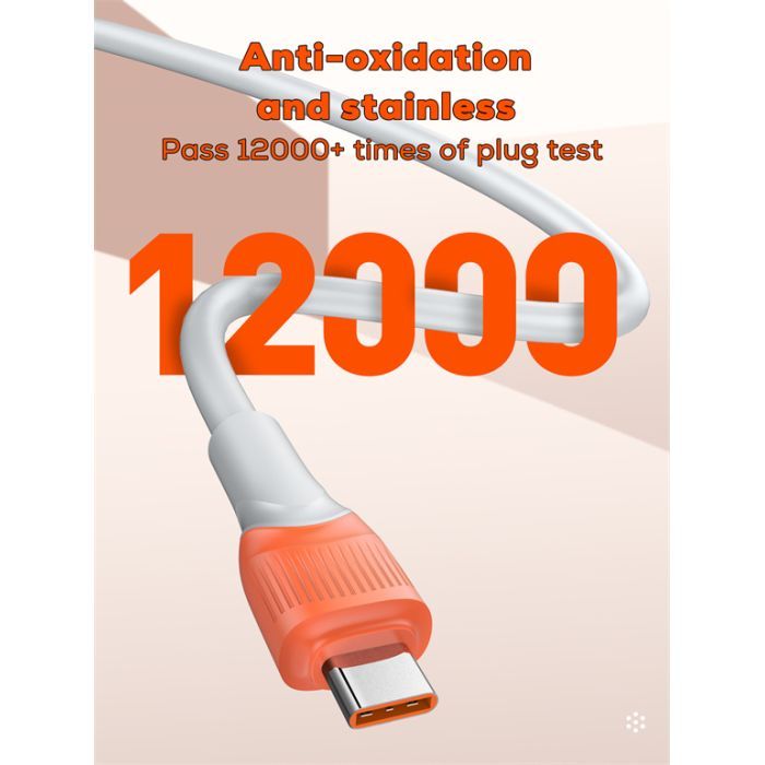 Дата кабель USB 2.0 AM to USB-C 1.0m 30W LDNIO (LS601) изображение 10