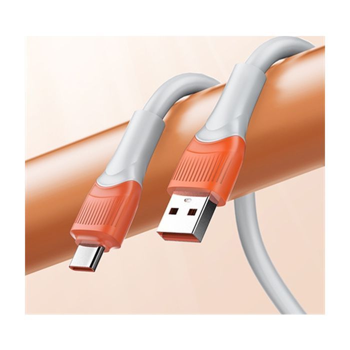 Дата кабель USB 2.0 AM to USB-C 1.0m 30W LDNIO (LS601) изображение 6