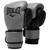 Боксерские перчатки Everlast PowerLock Boxing Training Gloves P00002307 сірий, чорний 16 унцій (009283608552)