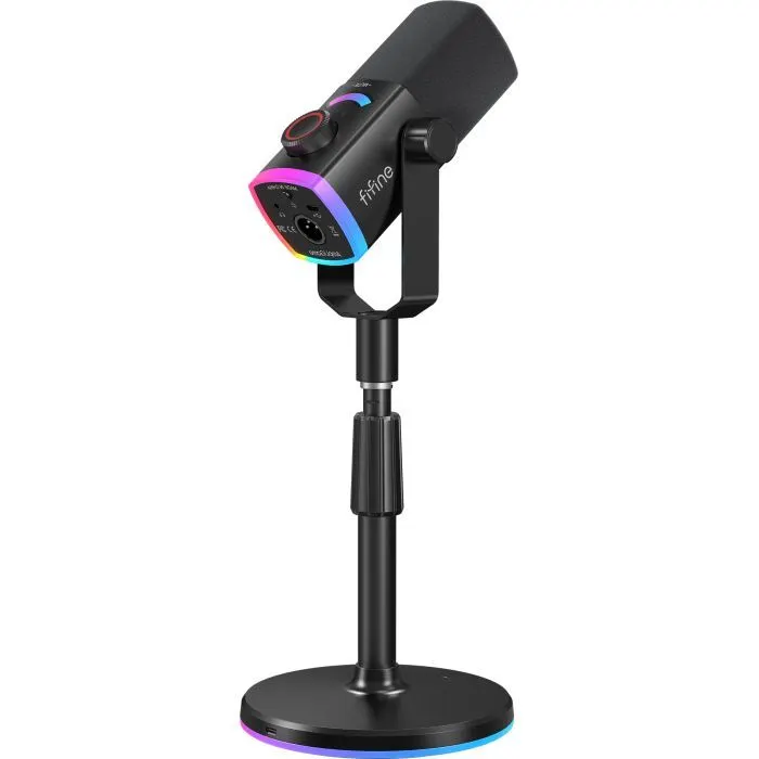 Мікрофон Fifine AM8PROS XLR/USB Black (AM8PROS) зображення 4