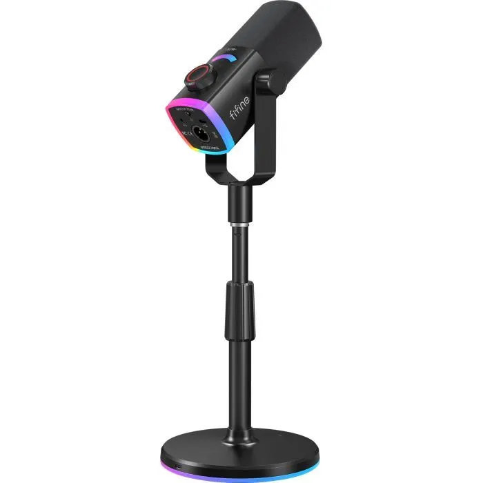 Мікрофон Fifine AM8PROS XLR/USB Black (AM8PROS) зображення 5