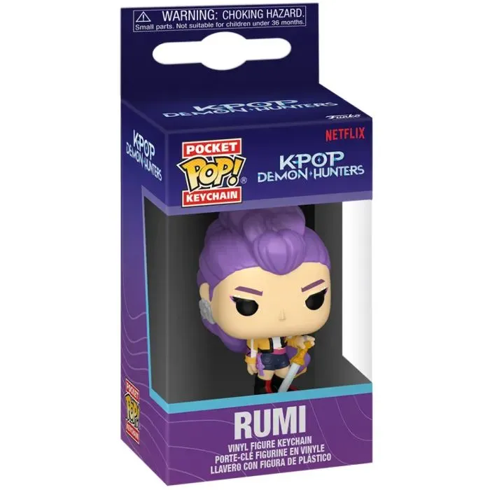 Брелок Funko Pop на клипсе серии Кейпоп-охотницы на демонов - Руми (95687) изображение 2
