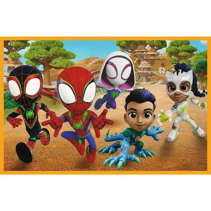 Пазл Trefl Marvel Спайді та динозаври 2х24 елемента (5900511344325) зображення 3