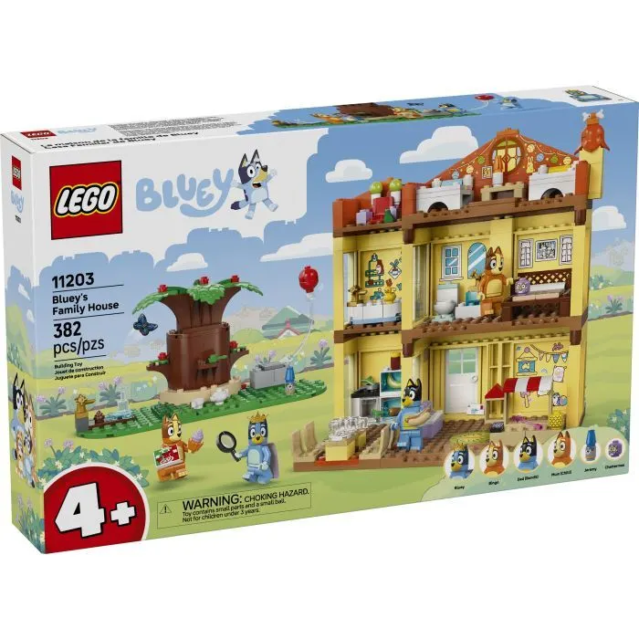 Конструктор LEGO Bluey Семейный дом Блуи 382 детали (11203)