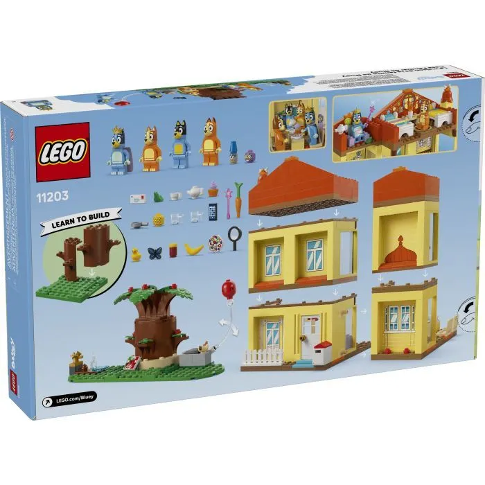 Конструктор LEGO Bluey Семейный дом Блуи 382 детали (11203) изображение 7