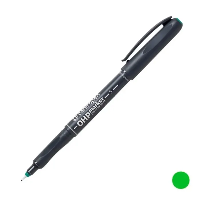 Маркер Centropen Permanent ОНР 2634 S 0,3 мм зеленый (2634/04)