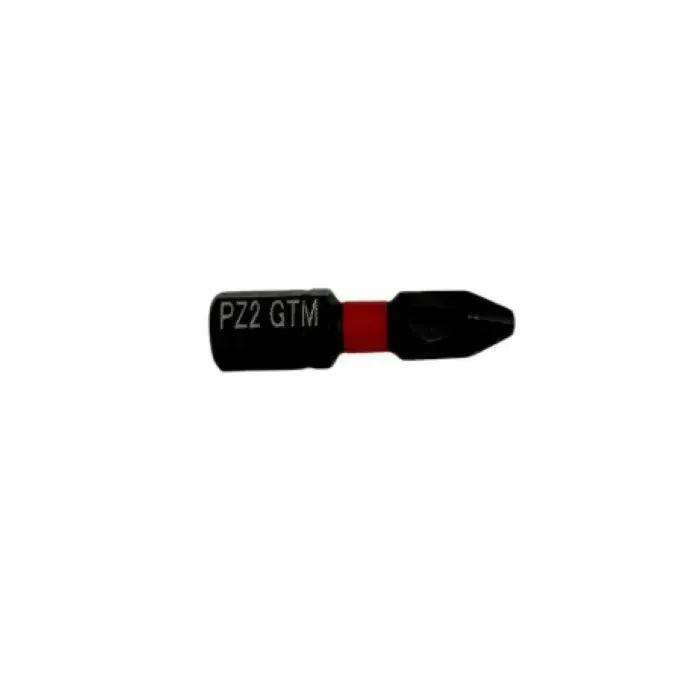 Набор бит GTM ударных, PZ2, 25мм, 20шт. (SBI-Z2-25K) изображение 2