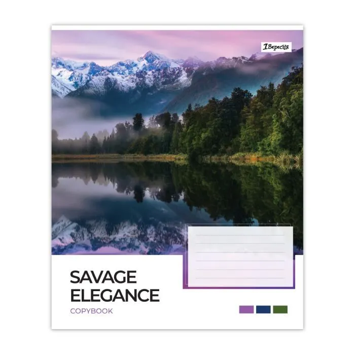 Зошит 1 вересня Savage elegance А5 48 аркушів клітинка (769016) зображення 2