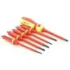 Отвертка Voltronic с насадками, 6 в 1, диэлектрическая, с индикатором, CRV, Box (М616) изображение 2