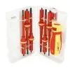Отвертка Voltronic с насадками, 6 в 1, диэлектрическая, с индикатором, CRV, Box (М616)