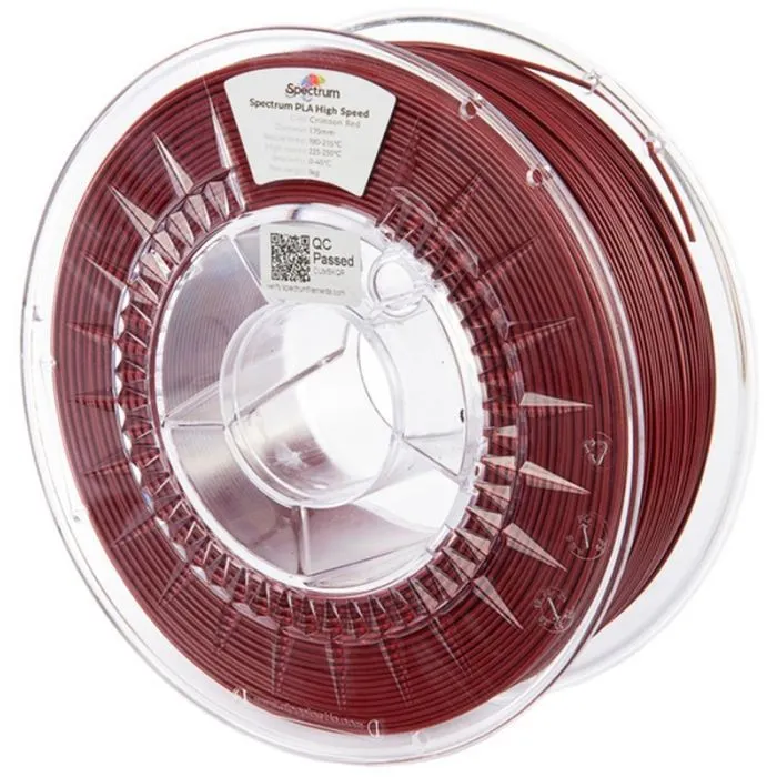 Пластик для 3D-принтера Spectrum PLA HS Premium 1.75mm 1kg Crimson Red (81055)
