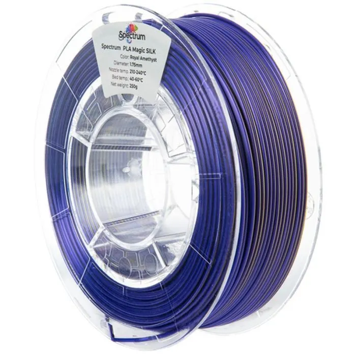 Пластик для 3D-принтера Spectrum PLA Magic SILK 1.75mm 0.25kg Royal Amethyst (81390)