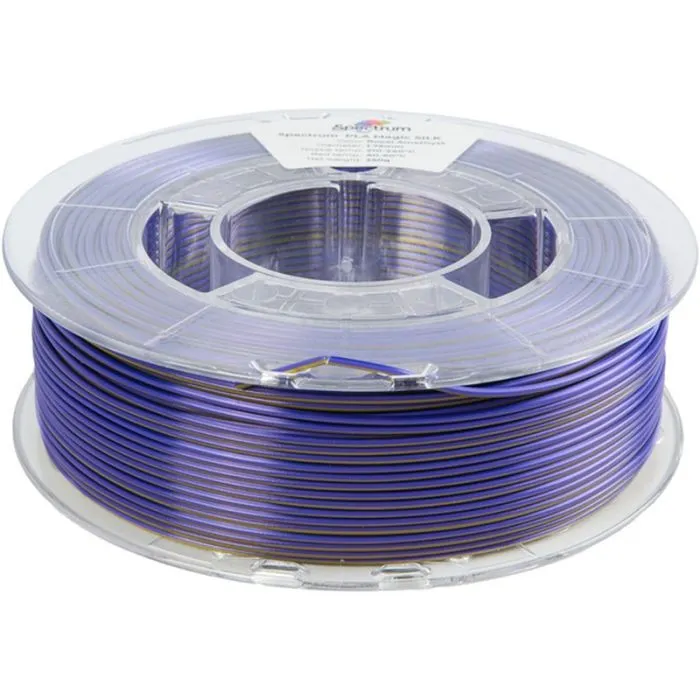 Пластик для 3D-принтера Spectrum PLA Magic SILK 1.75mm 0.25kg Royal Amethyst (81390) зображення 2