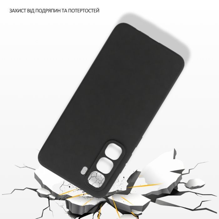 Чохол до мобільного телефона BeCover Silicone Infinix Hot 70 (X6895B) Transparent (716048) зображення 3