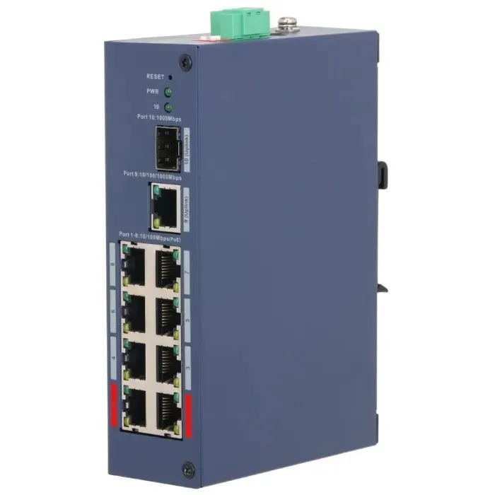 Коммутатор сетевой Dahua DH-CHS4110-8ET-110