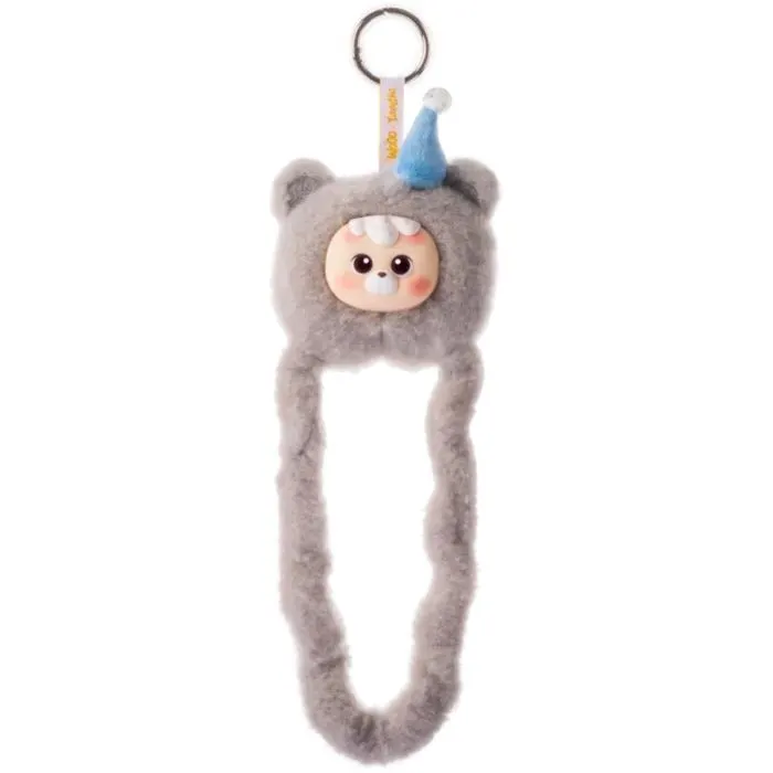 М'яка іграшка Tangle з кільцем diudiu baby Furry Bear Sesame Snow (HWTANGLE02D01-GD06)