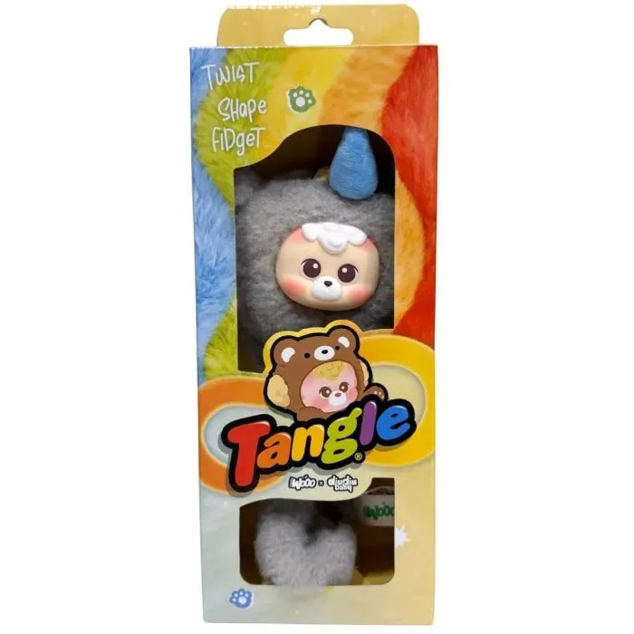 М'яка іграшка Tangle з кільцем diudiu baby Furry Bear Sesame Snow (HWTANGLE02D01-GD06) зображення 2