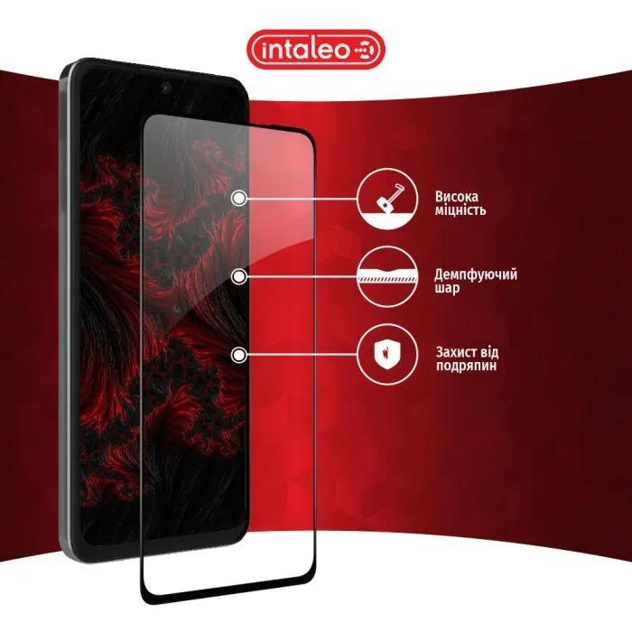 Скло захисне Intaleo Full Glue Xiaomi Redmi Note 11 Pro Black (1283126522680) зображення 5