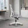Офісне крісло Mealux Easy Lite Grey (HF-L14 F/G) зображення 3