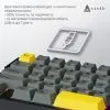 Клавиатура Ajazz AK029 Ice Island Magnetic Switch USB UA Black/Yellow (AK029-I-BY) изображение 8