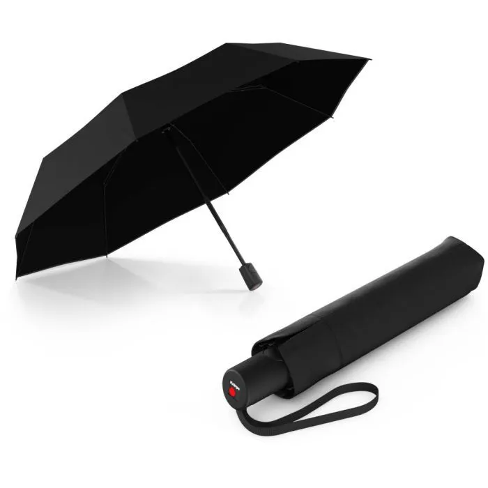 Зонт Knirps A.200 Black Black HeatShield автомат, складана (Kn95-7201-10002)