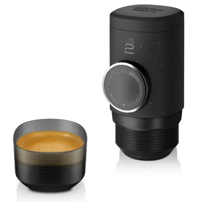 Портативна кавоварка Wacaco Minipresso NS2 чорна (WMININS2BL) зображення 4