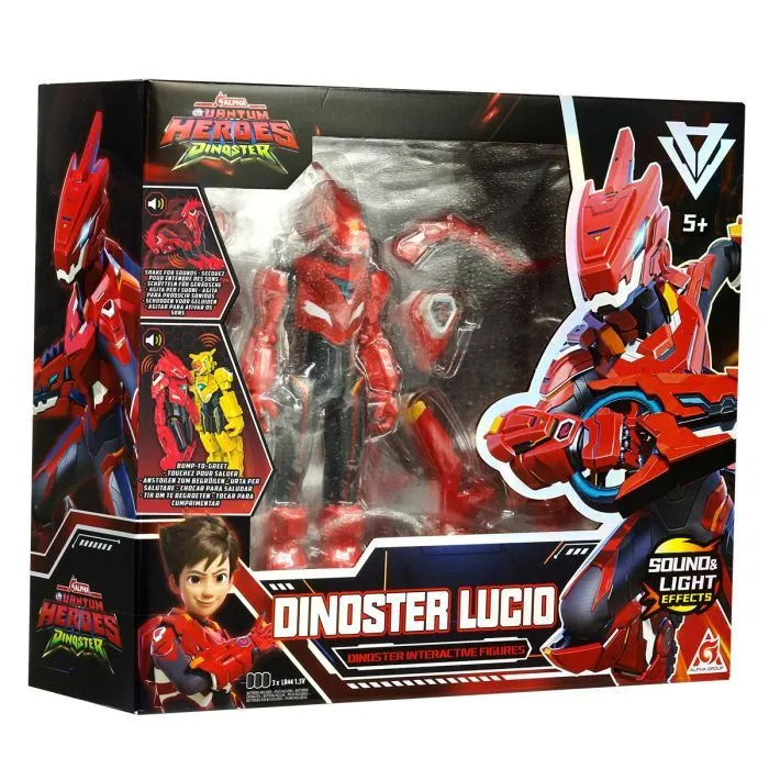 Фігурка Dinoster Лучіо (свет, звук) (EU583831) зображення 2
