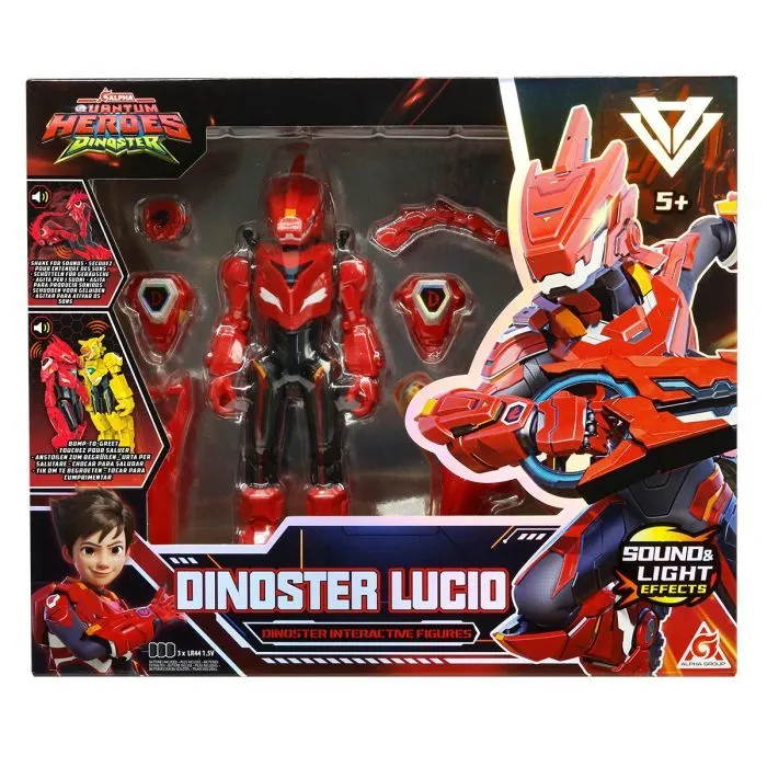 Фігурка Dinoster Лучіо (свет, звук) (EU583831) зображення 3