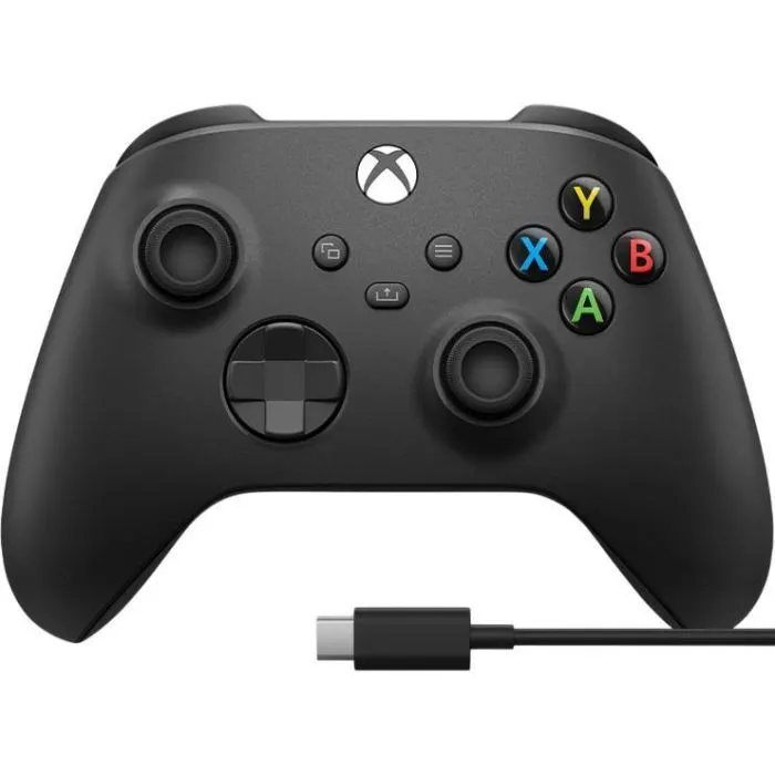 Геймпад Microsoft Wireless Controller Black + USB Type-C (KSLMI1KON0075)