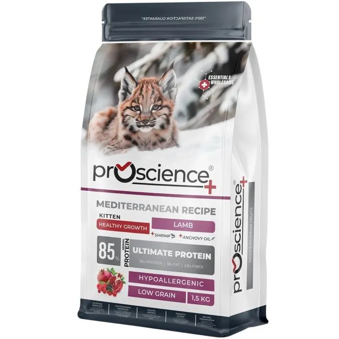 Сухий корм для кішок ProScience Kitten Lamb 1.5 кг (8694686407547) зображення 2