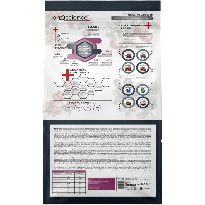 Сухий корм для кішок ProScience Kitten Lamb 1.5 кг (8694686407547) зображення 3