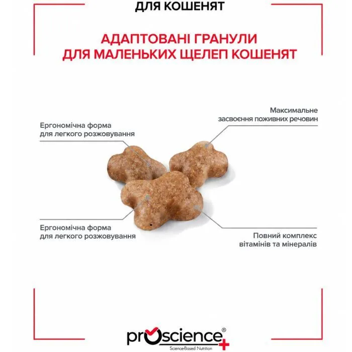 Сухий корм для кішок ProScience Kitten Lamb 1.5 кг (8694686407547) зображення 7