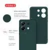 Чохол до мобільного телефона Intaleo Silicone Poco X6 Dark Grey (1283126600456) зображення 5
