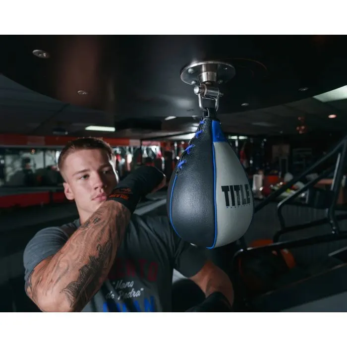 Груша боксерська Title Platinum Perilous Speed Bag Silver/Black (PPSSB M SV/BK) зображення 3