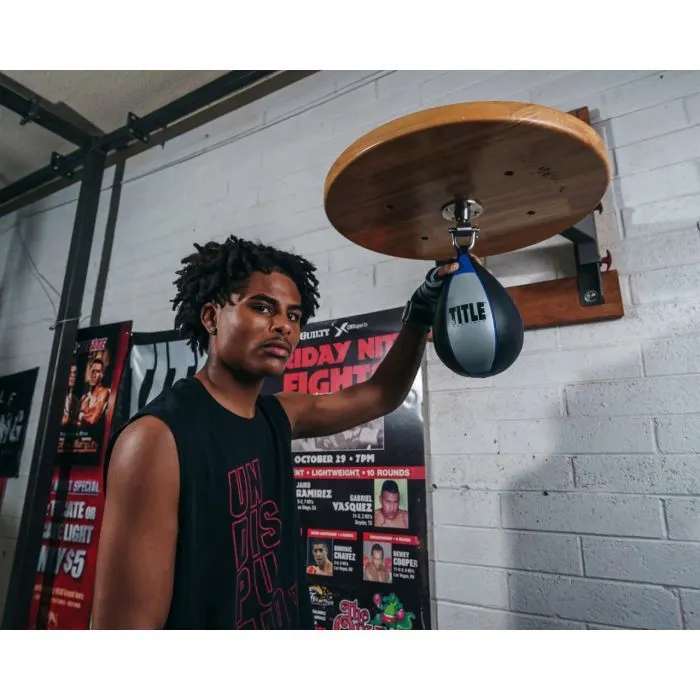Груша боксерська Title Platinum Perilous Speed Bag Silver/Black (PPSSB M SV/BK) зображення 5