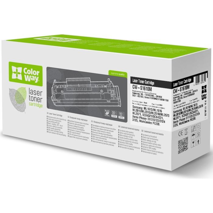Картридж ColorWay для Samsung ML-1610D3/XEROX 3117 (CW-S1610N/CW-S1610M)