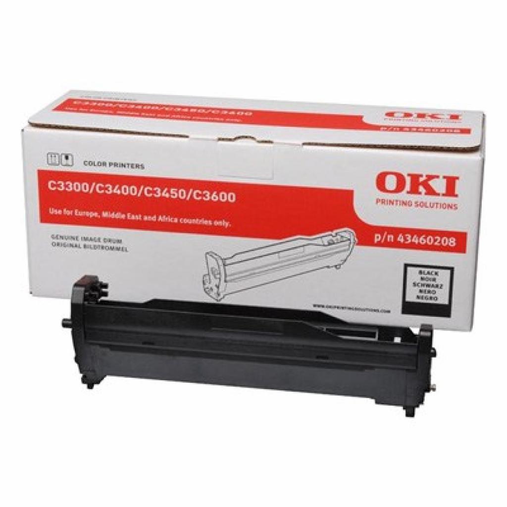 Фотокондуктор OKI C3300/3400/C3450/C3600 black (43460208)