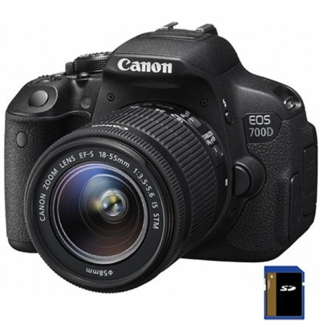 Цифровой фотоаппарат Canon EOS 700D 18-55 IS STM kit (8596B031)